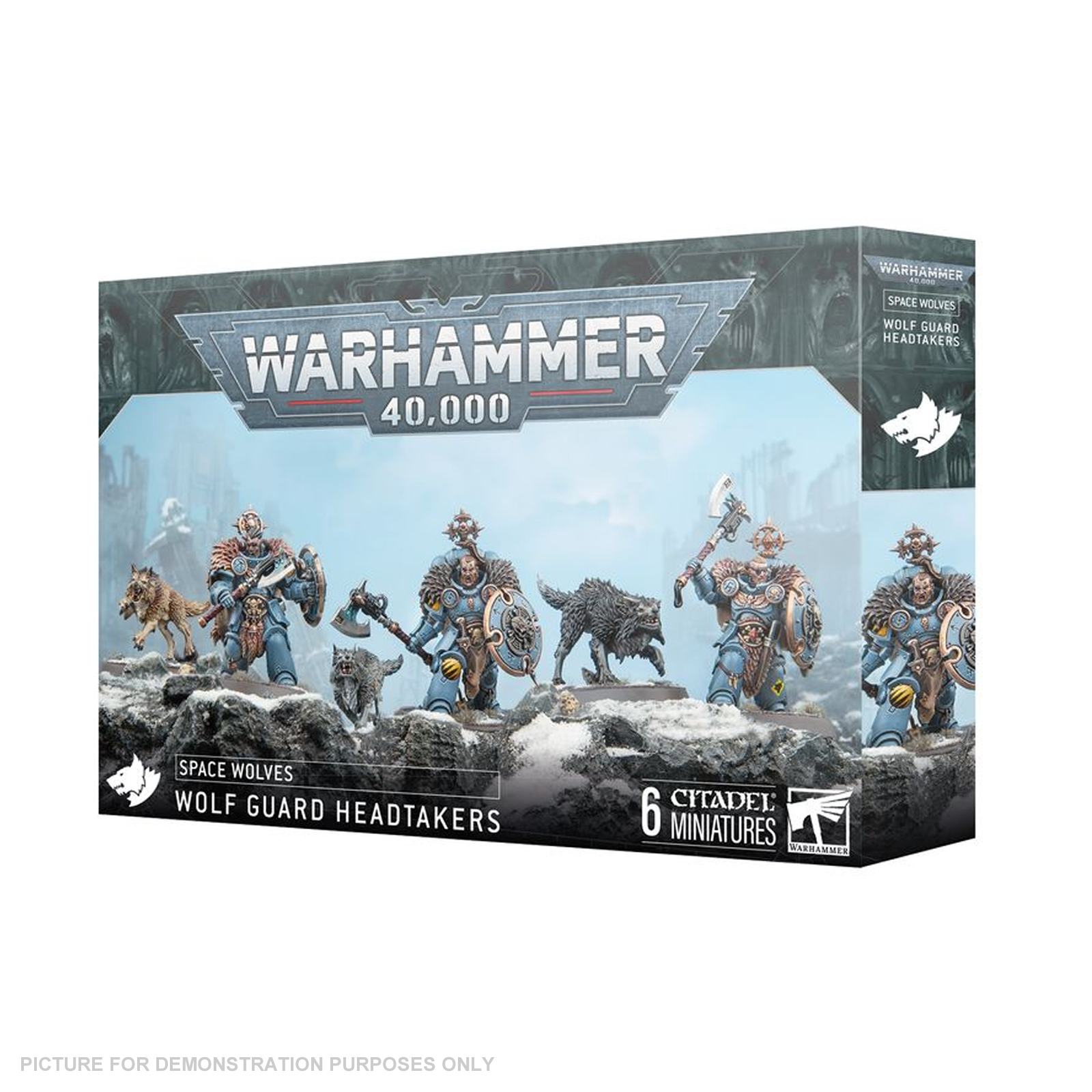 Warhammer 40,000 - Space Wolves - Wolf Guard Headtakers